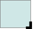 A light blue rectangle with a light gray border. The bottom right corner is rounded.