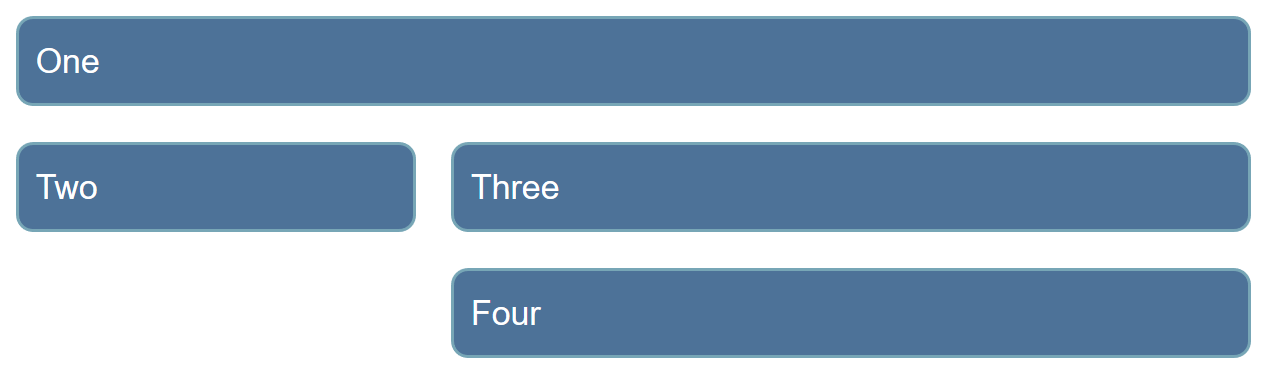 Four items displayed in a grid.